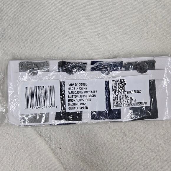 MSR IMPORTS Set of Waistband Closure Extender Panels - Opened Package - Picture 6 of 6